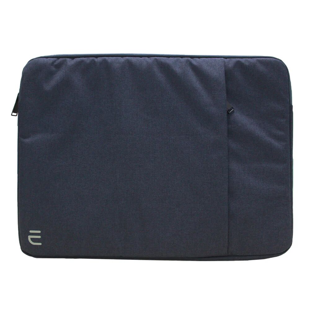 Electroline Sleeve per notebook da 15,6 - Ultraslim, con imbottitura interna e fodera in ciniglia, colore blu