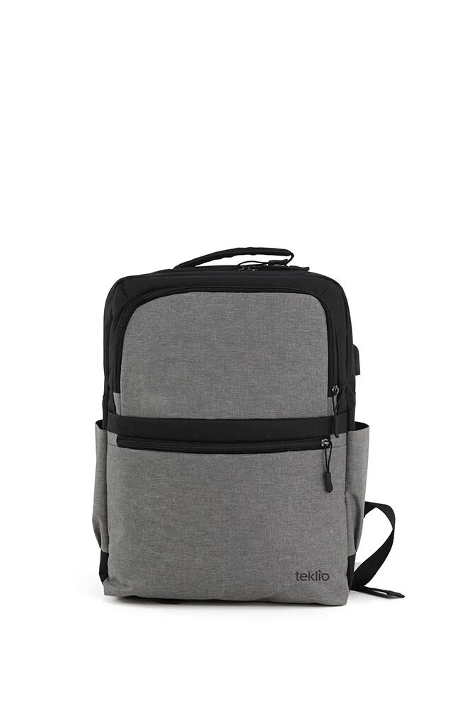 My Store JXUZ156G borsa per laptop 40,6 cm (16) Zaino Nero, Grigio