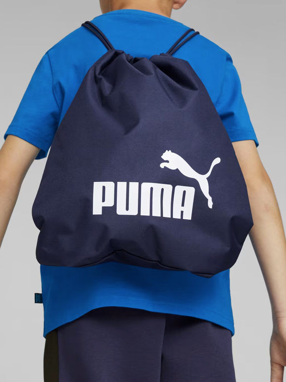 Puma PHASE GYM Sacca in tessuto Zaini unisex Blu taglia Unica