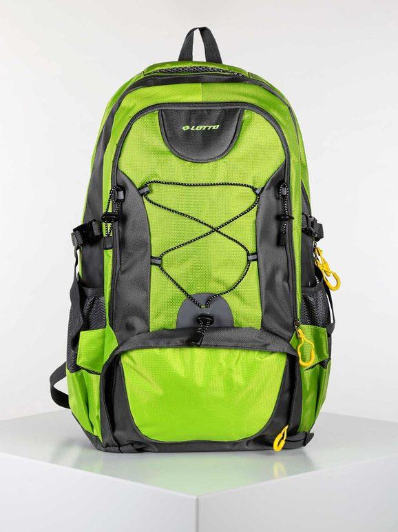 Lotto Zaino sportivo trekking Zaini unisex Verde taglia Unica