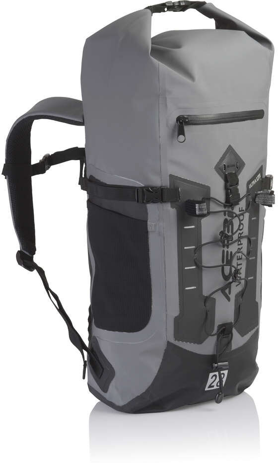 Zaino Tecnico Impermeabile Acerbis X-WATER 28L Grigio taglia unica