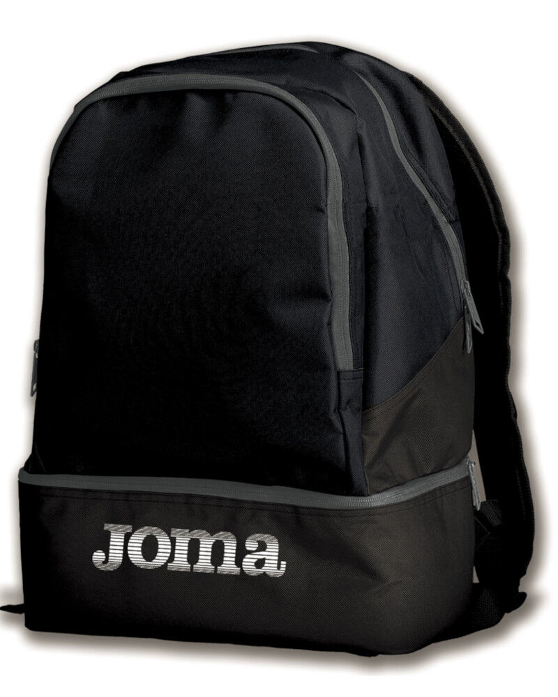 Joma Zaino Bag Backpack Nero Poliestere ESTADIO III B Porta scarpe Unisex