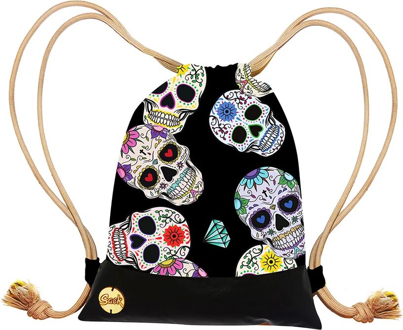 MySack Sacca Unisex Be Unique Mexican Skulls