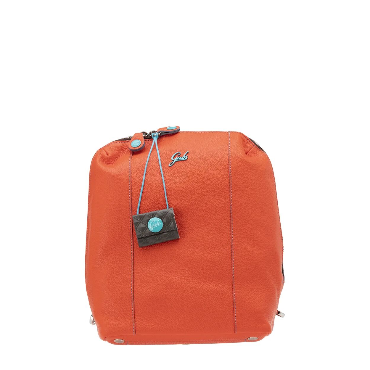 Gabs Zaino Dina reversibile in pelle arancione