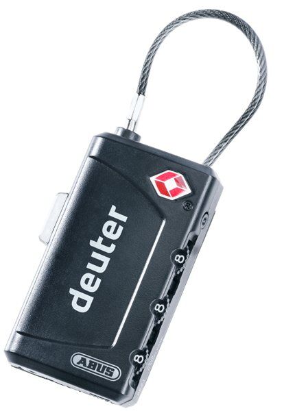Deuter TSA Calbe Lock - lucchetto per bagagli Black