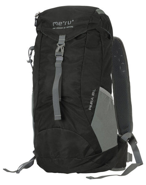 Meru Piura 18 - zaino escursionismo Black/Grey 18