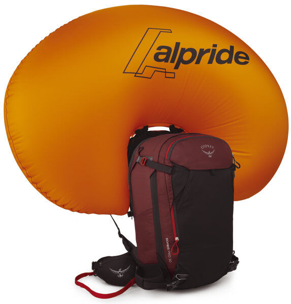 Osprey Sopris Pro 30 E2 - zaino airbag - donna Red