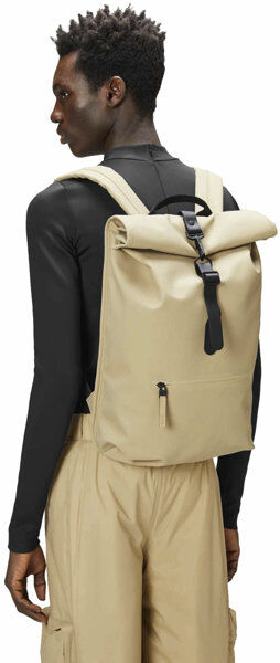 Rains Rolltop W3 - zaino tempo libero Light Brown