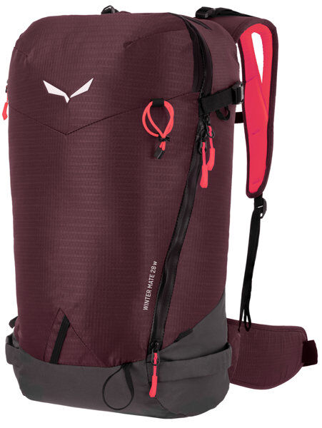 Salewa Winter Mate 28 - zaino scialpinismo - donna Dark Red 28