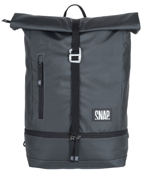 Snap Roll Top 17L - zaino tempo libero Black