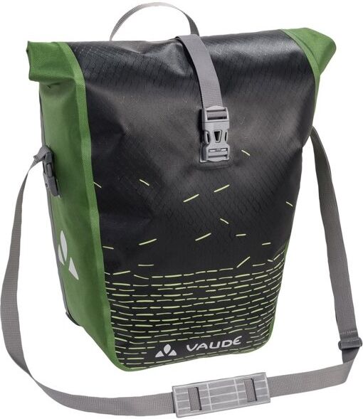 Vaude Acqua Back Print Single - borsa bici Black/Green