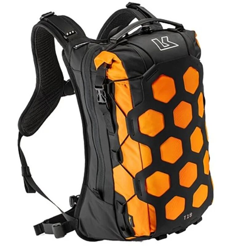 KRIEGA - Borse ADVENTURE BACKPACK ORANGE FLUO KRUT18O Nero,Arancione UNICA