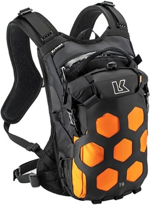 KRIEGA - Borse TRAIL 9 ADVENTURE BACKPACK ORANGE FLUO KRUT9O Nero,Arancione UNICA