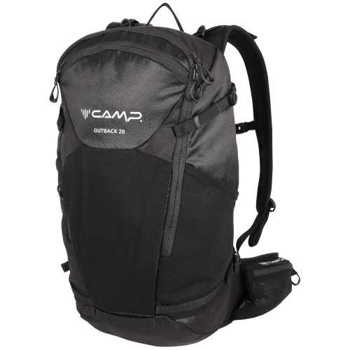 CAMP Zaini escursionismo outback 20, zaino multisport nero