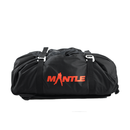 MANTLE Climbing Accessori corda mantle rope bag, porta corda a zainetto nero