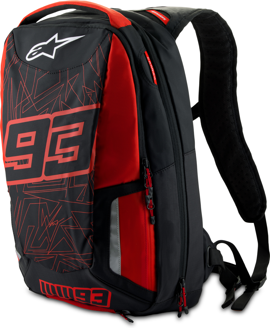 Alpinestars Zaino  MM93 Jerez V2 Nero-Rosso