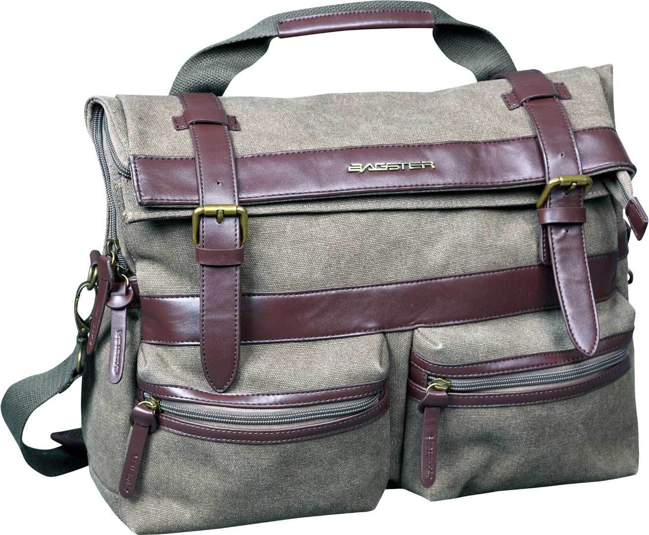 Bagster Neo Vintage Messenger Zaino moto Grigio unica taglia