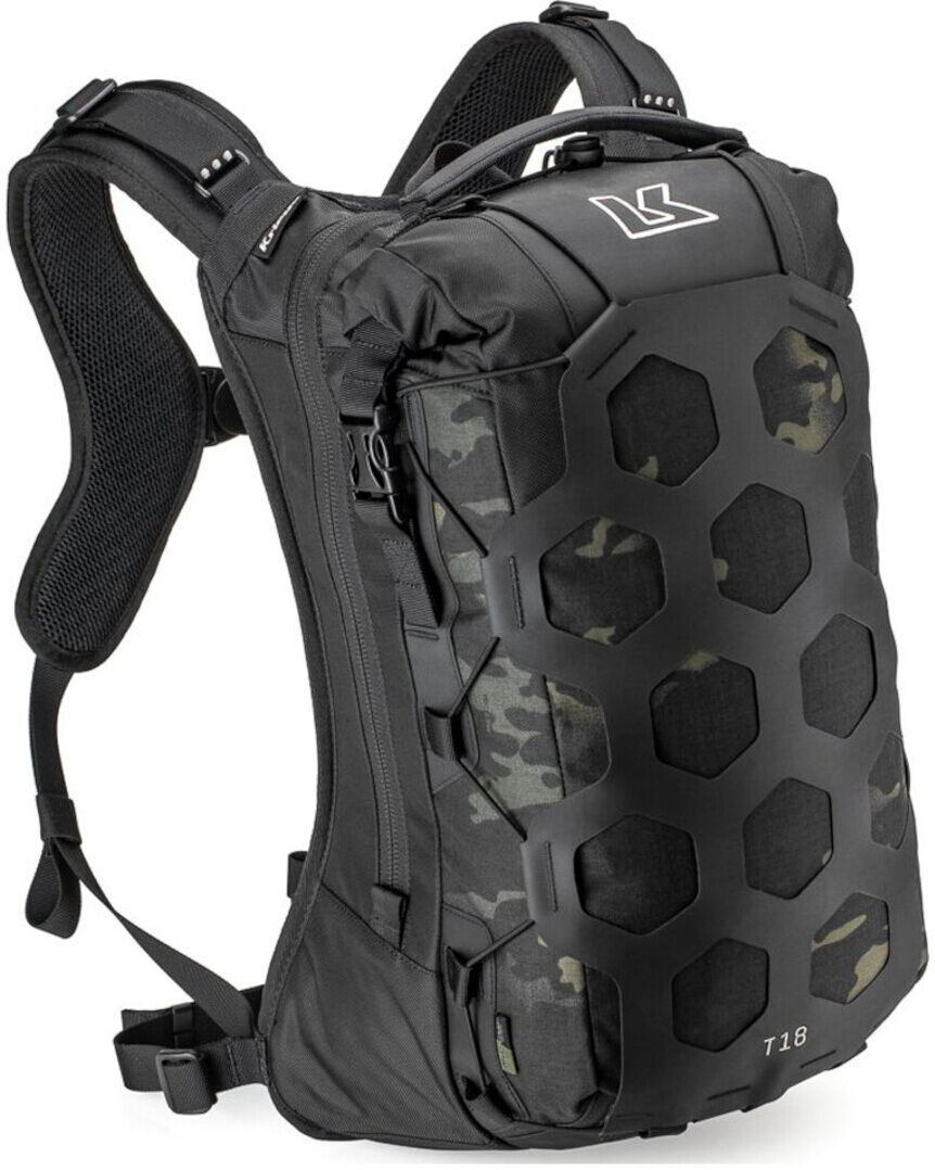 Kriega Trail 18 Multicam Zaino da moto Verde