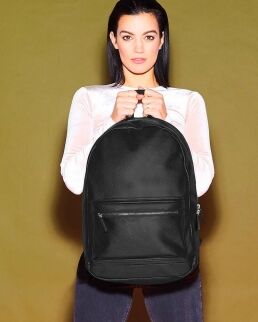 Bag Base 1000 Zaino Faux Leather Fashion Backpack neutro o personalizzato