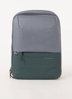 Samsonite Stackd Biz rugzak met USB poort en 17 inch laptopvak - Zeegroen