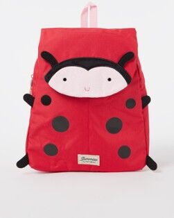 Samsonite Happy Sammies Eco Ladybug Lally S+ rugzak met print - Rood