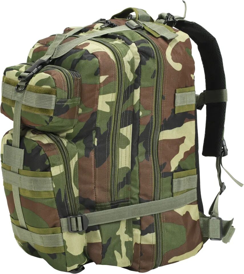 vidaXL Rugzak legerstijl 50 L camouflage