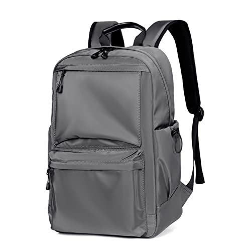 jonam Herenrugzak Travel Backpack Outdoor Travel Student School Bag Trend Backpack Laptop Computer Backpacks for Men School Backpack (Color : Grey)