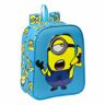 1135 Schoolrugzak Minions Minionstatic Blauw (22 x 27 x 10 cm)