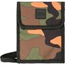 Urban Classics Neck Pouch Oxford borstzak, 18 cm, Orange Camo, Oranje camo, 18 EU, borstzak