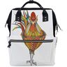 FANTAZIO Mummy Bag Rugzak Nederland Gedessineerd Haan School Tas