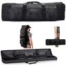 ZAANU Double Shotgun Case Outdoor Long Shotgun Bag Soft Padded Shotgun Bag Airsoft Rifle Case Tactical Rifle Case Rifle Rugzak voor de jacht