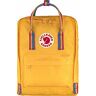 FJÄLLRÄVEN F23620-141-907 Kånken Regenboog, Warm Geel/Regenboog Patroon, One Size