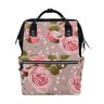 FANTAZIO Rugzakken Adembenemende Rose School tas canvas Daypack