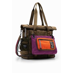 Desigual XL multi-position Voyager backpack - GREEN - U