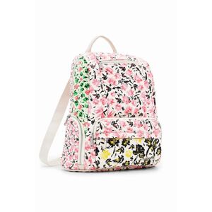 Desigual M floral canvas backpack - WHITE - U