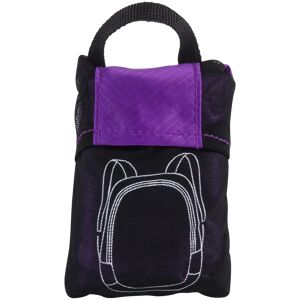 Phoxx Key chain backpack, ryggsekk m/pakkpose Purple