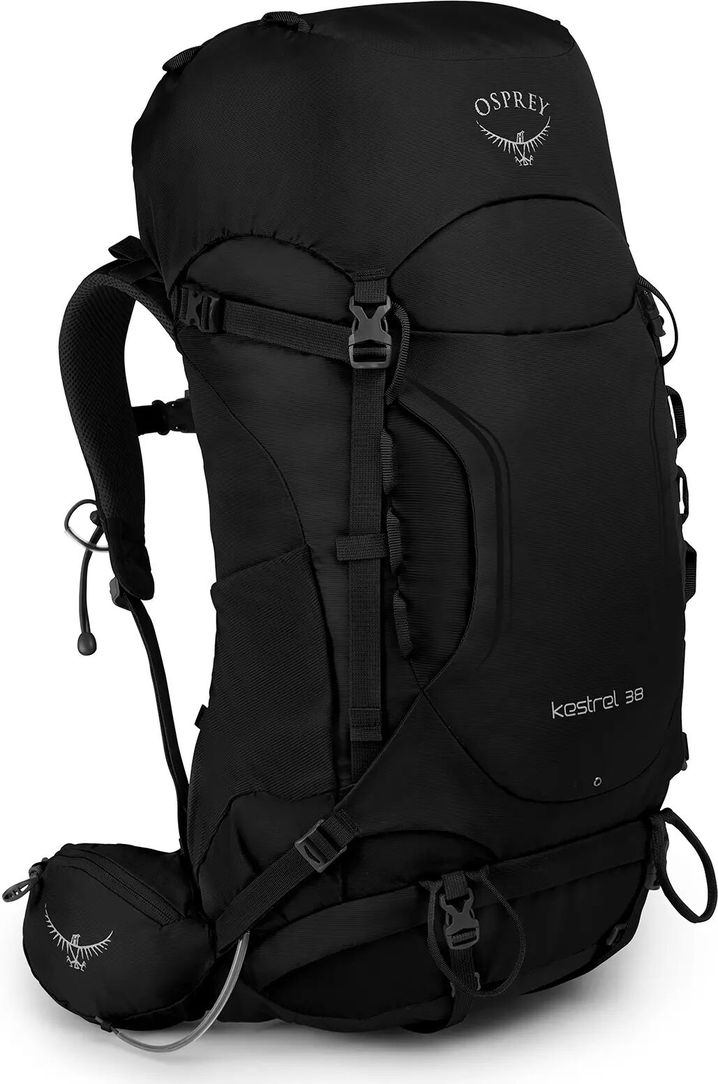 Osprey Kestrel 38 - Sekk - Svart - M/L