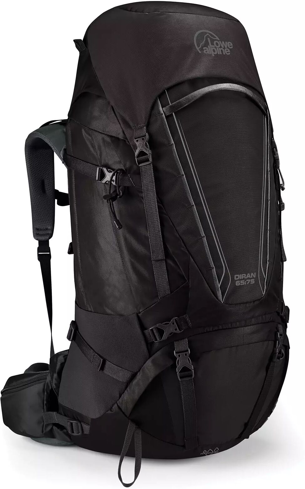 Lowe Alpine Diran 65:75L - Sekk - Anthracite