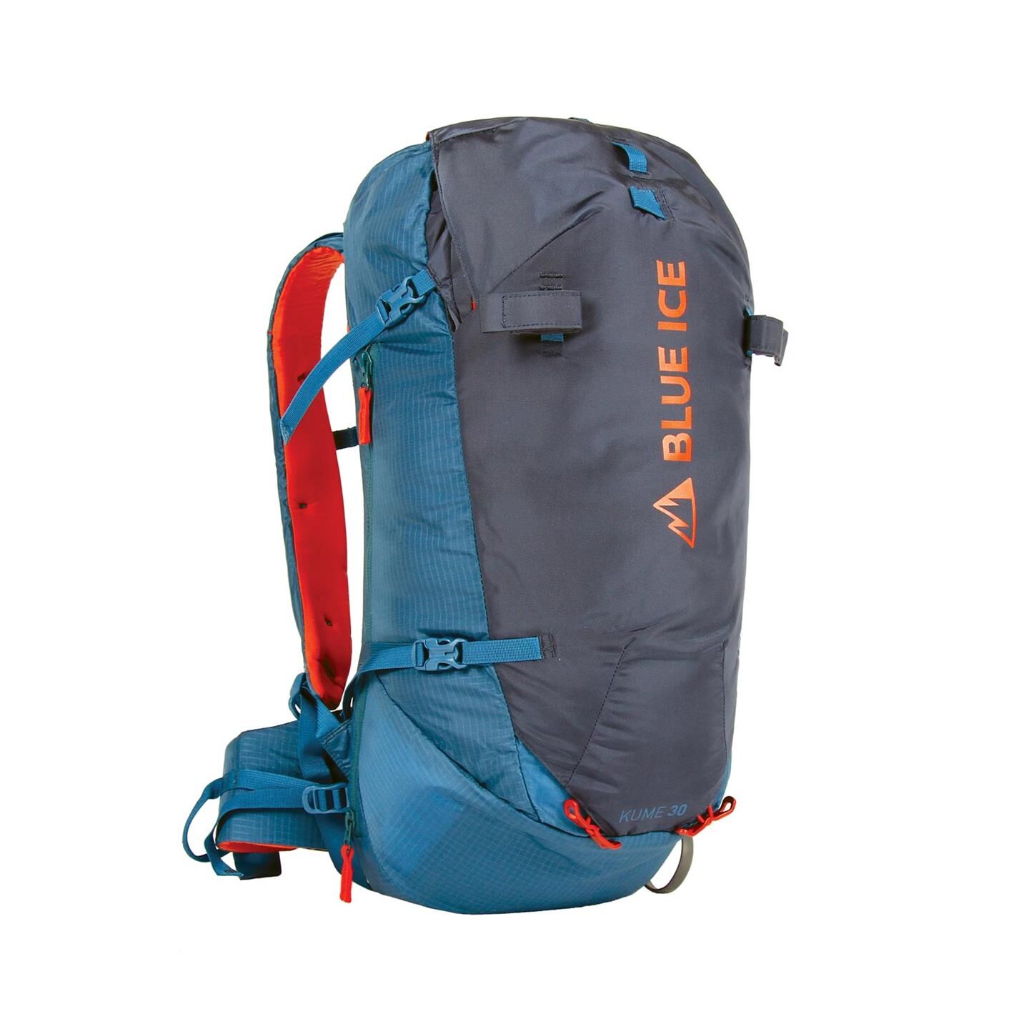 Blue Ice Kume 30L topptursekk Ensign Blue 2021