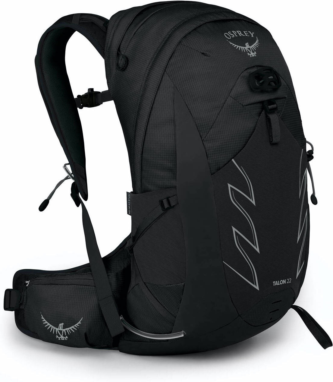 Osprey Talon 22 ryggsekk, herre Stealth Black S/M 2021