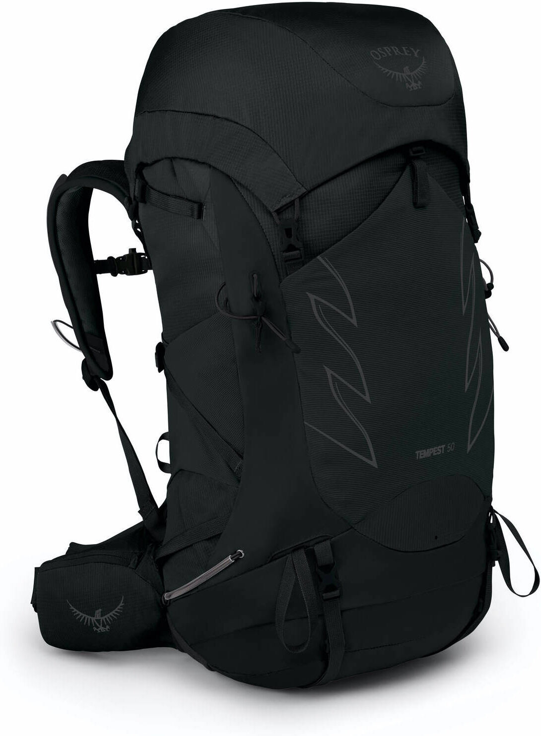 Osprey Tempest 50 ryggsekk, dame Stealth Black XS/S 2021