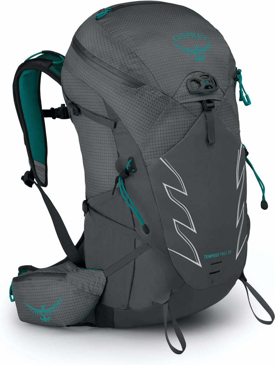 Osprey Tempest Pro 28 ryggsekk, dame Titanium XS/S 2021