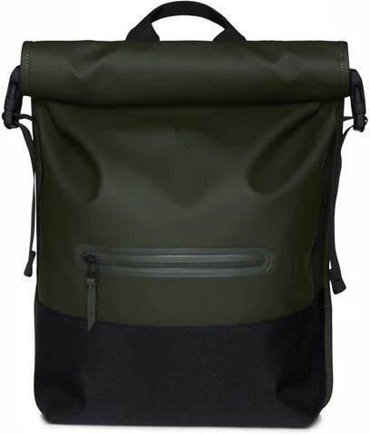 Rains Buckle Rolltop Rucksack - GreenGrønn