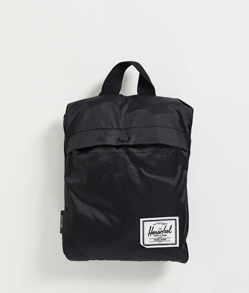 Herschel Supply Co packable day backpack in black  Black