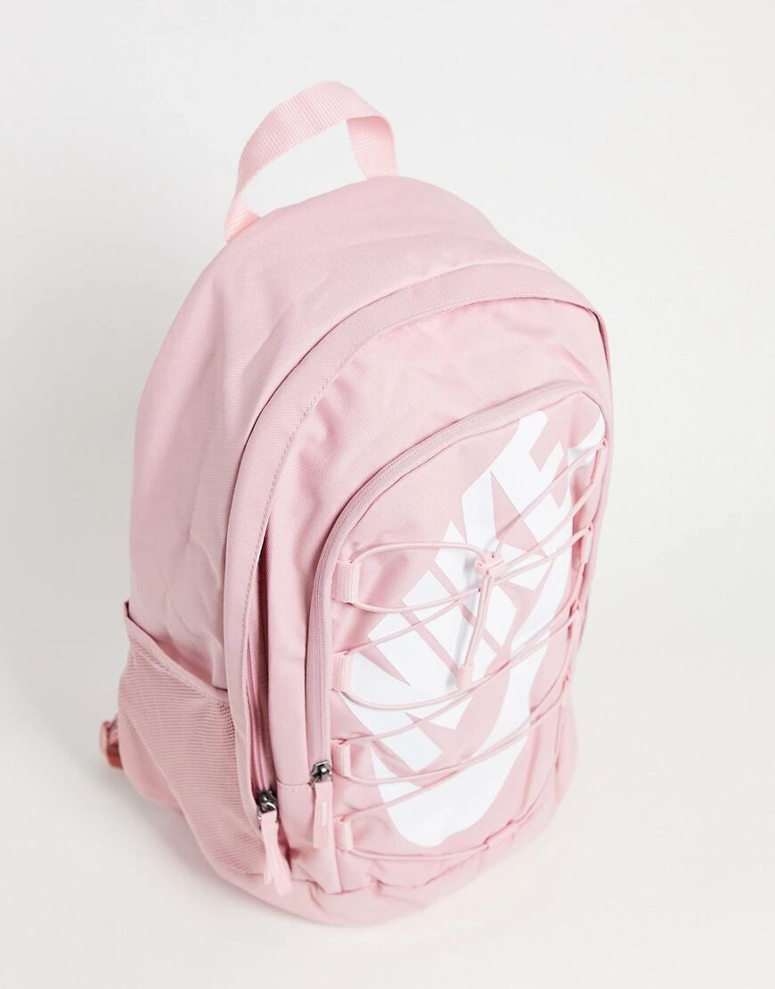 Nike Hayward backpack in pink with drawcord detail  Pink
