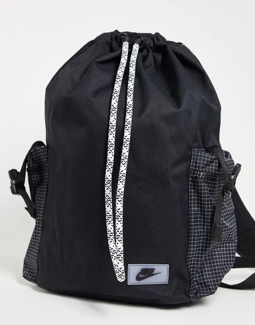 Nike Heritage backpack in black  Black