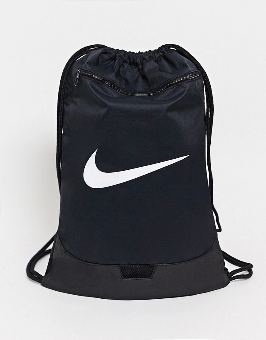 Nike Training Swoosh drawstring bag In black  Black
