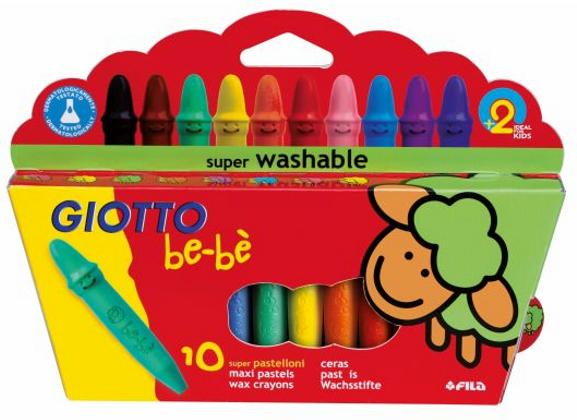 Giotto Be-Be Waxkritt 10 Pk