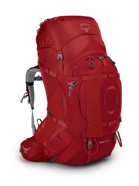 Osprey Ariel Plus 85L Carnelian Red  WXS/S