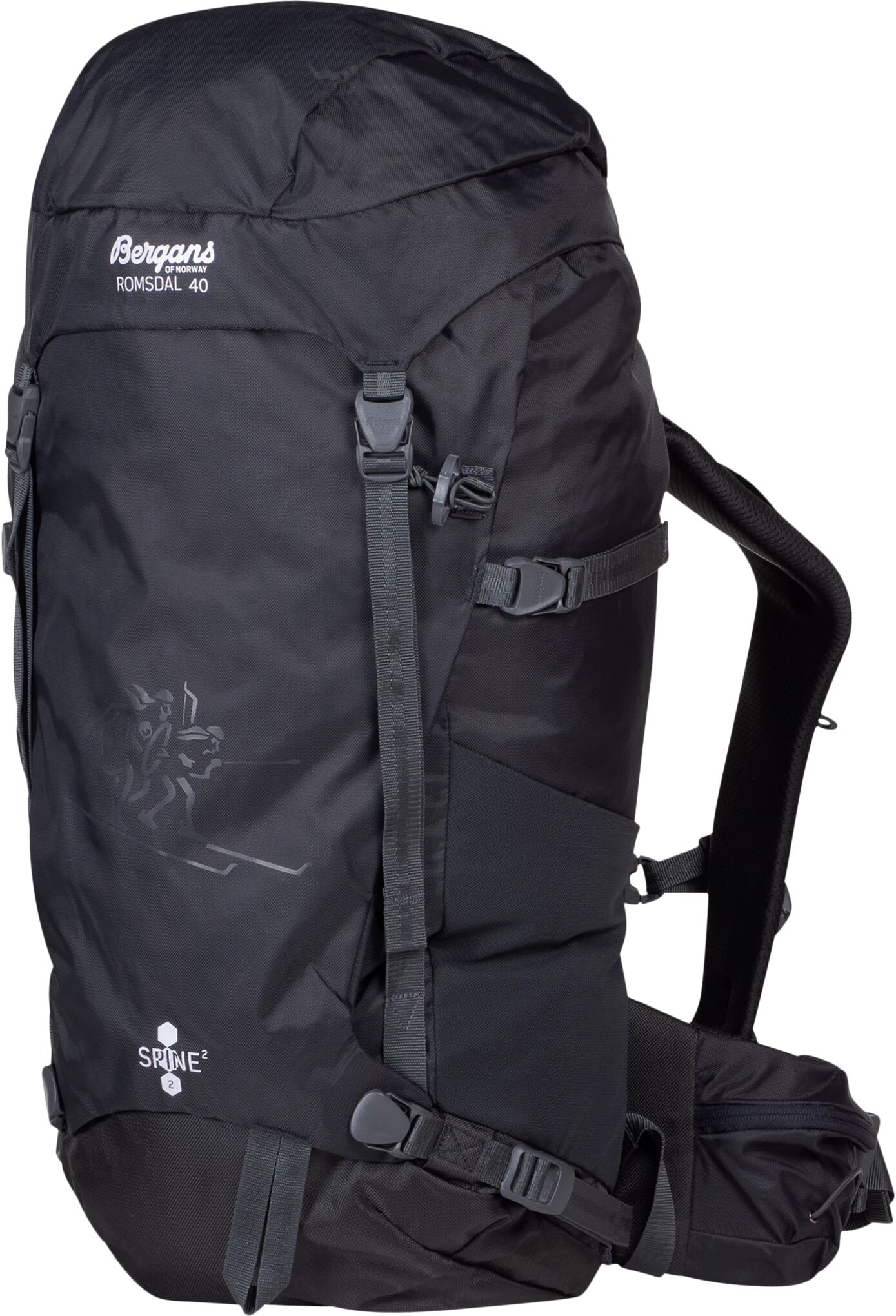 Bergans Romsdal 40, ryggsekk 40 SolidCharcoal/SolidD